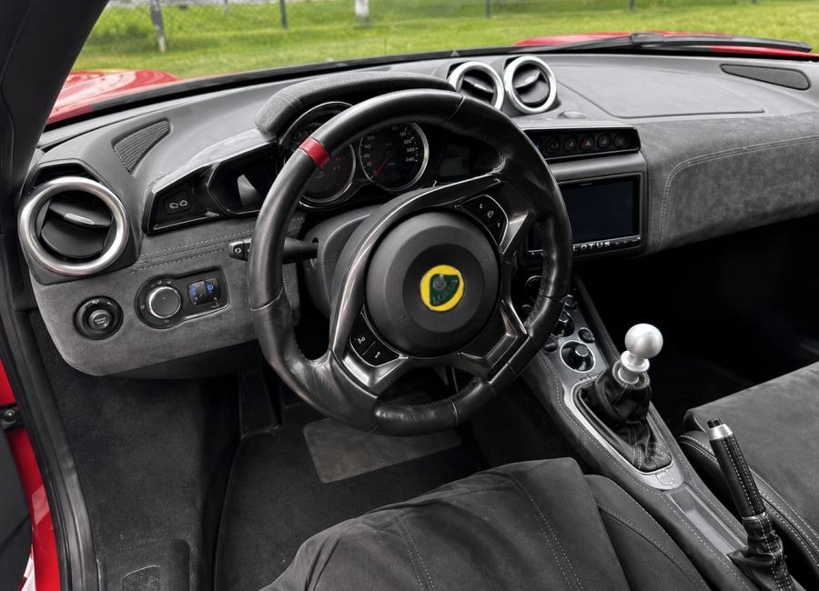 Salvage 2017 Lotus Evora 400 in Red
