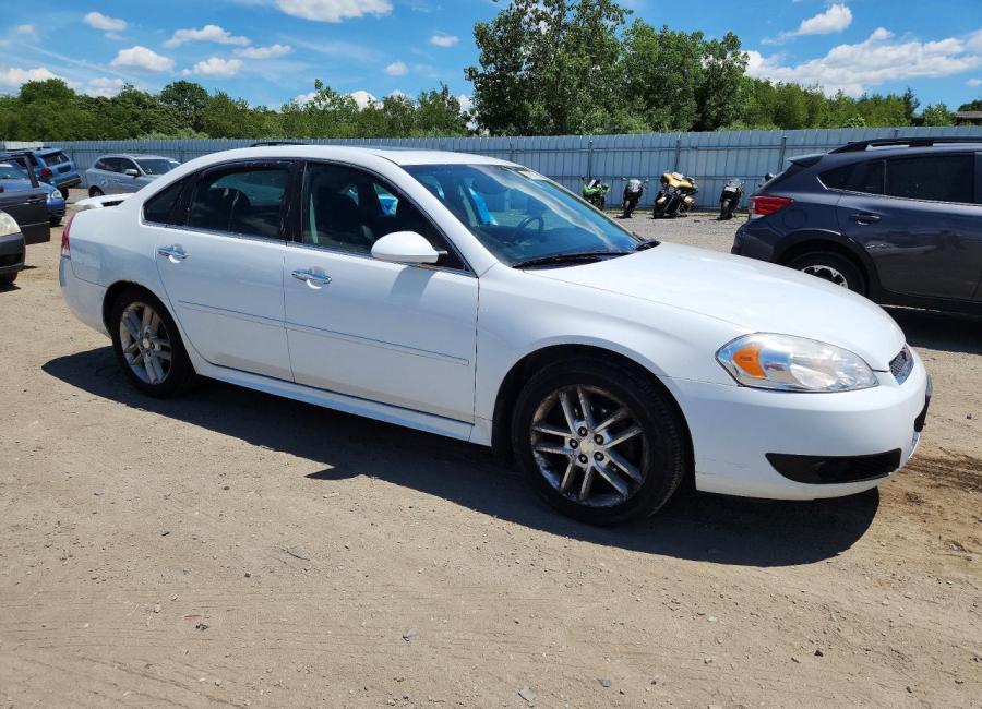 Salvage 2012 Chevrolet Impala Ltz in White