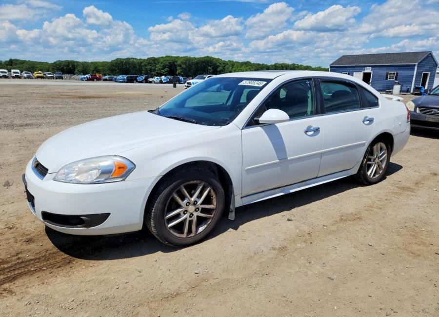 Salvage 2012 Chevrolet Impala Ltz in White