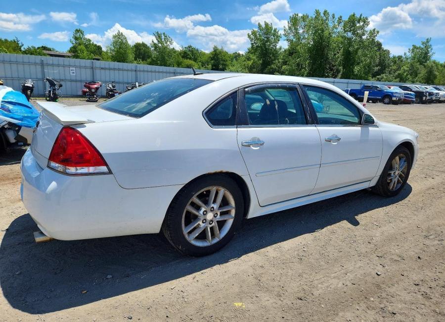 Salvage 2012 Chevrolet Impala Ltz in White
