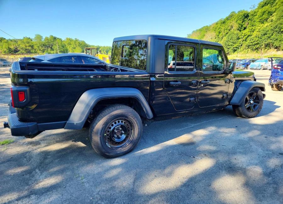 Salvage 2020 Jeep Gladiator  in Black
