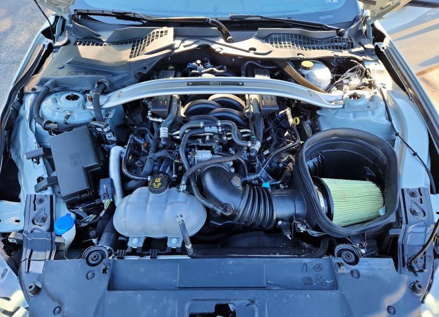 Salvage 2021 Ford Mustang Mach I in Gray