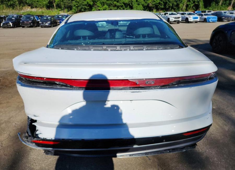 Salvage 2025 Lucid Motors Air Grand Touring in White