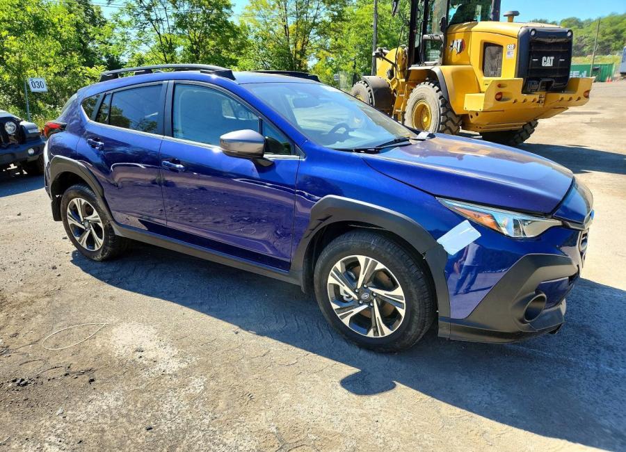 Salvage 2024 Subaru Crosstrek  in Blue