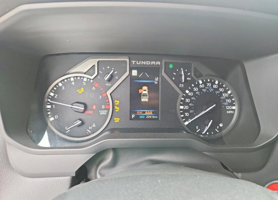 Salvage 2023 Toyota Tundra Limited in Black