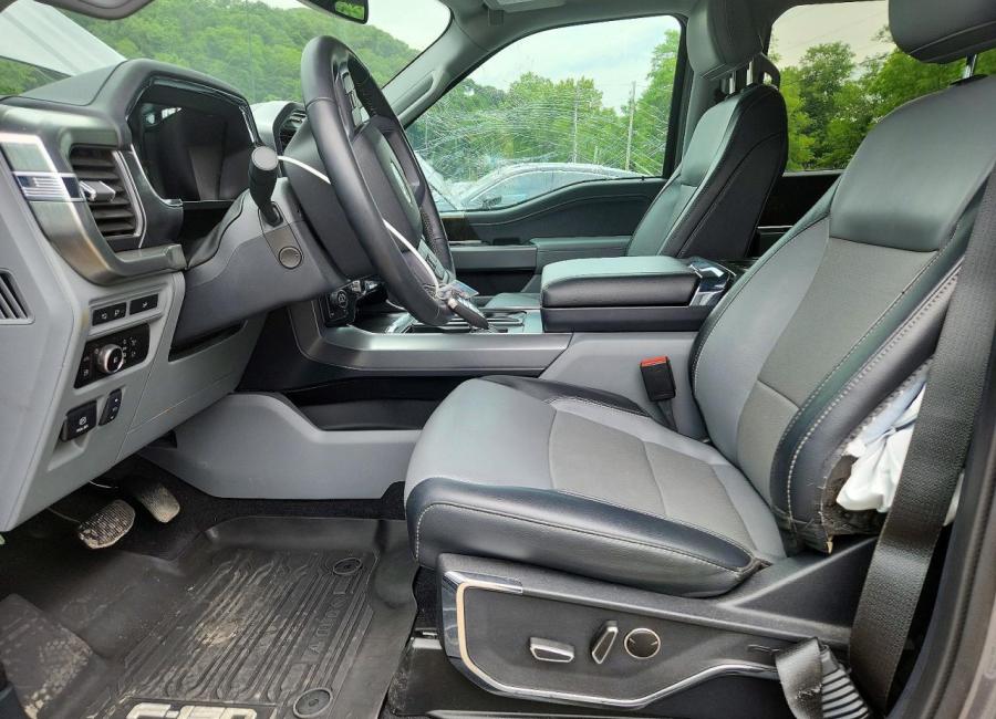 Salvage 2023 Ford F150 Lariat in Gray