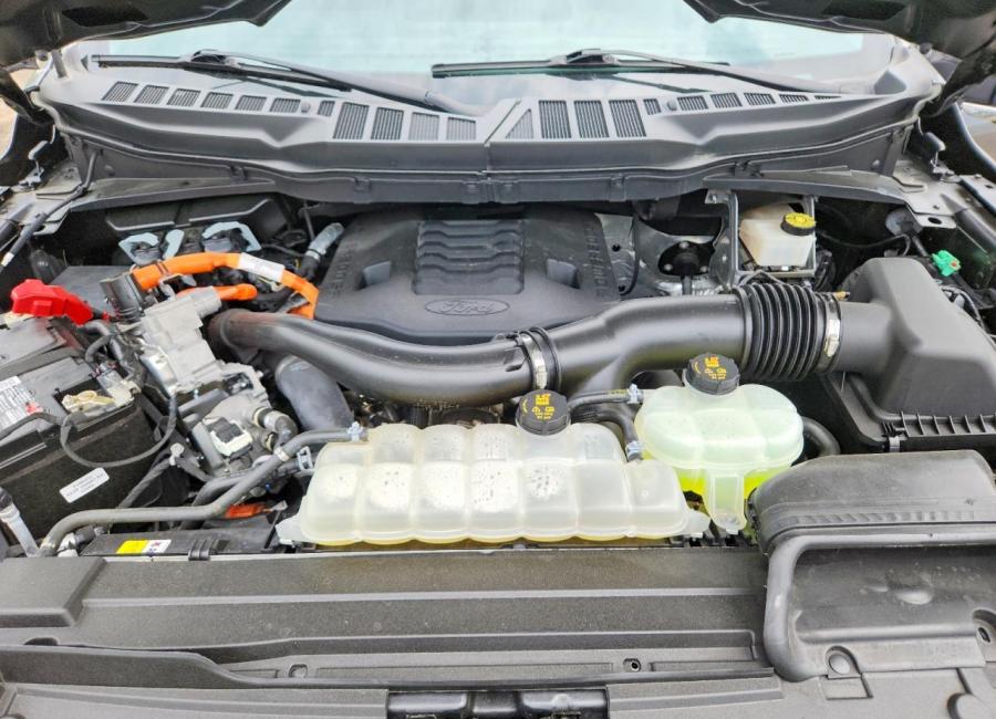 Salvage 2023 Ford F150 Lariat in Gray