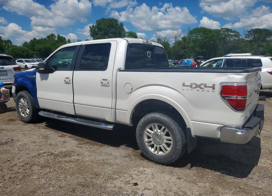 Salvage 2011 Ford F150 Lariat 5.0 in White