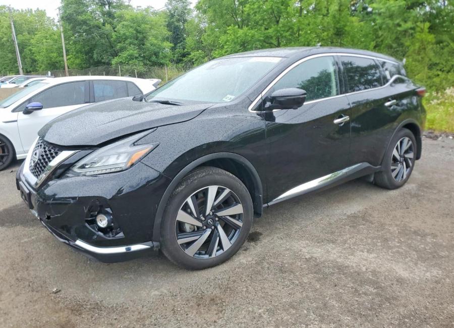 Salvage 2024 Nissan Murano Sl in Black