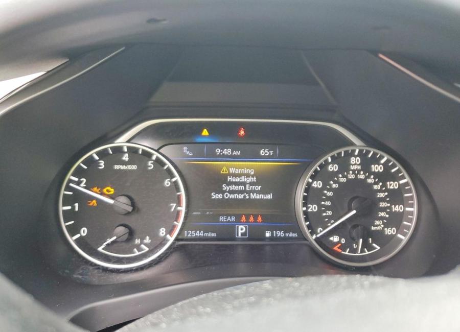 Salvage 2024 Nissan Murano Sl in Black