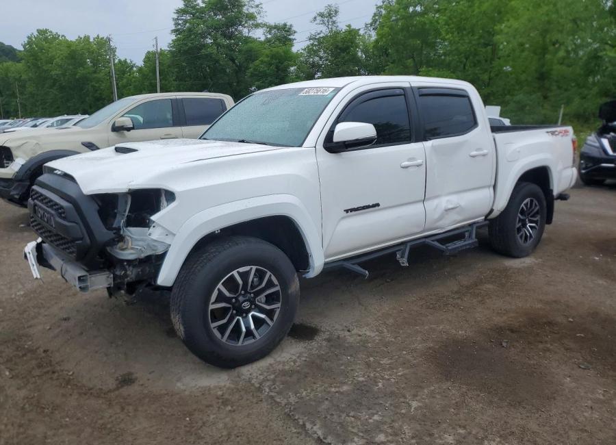 Salvage 2022 Toyota Tacoma Trd Sport in White
