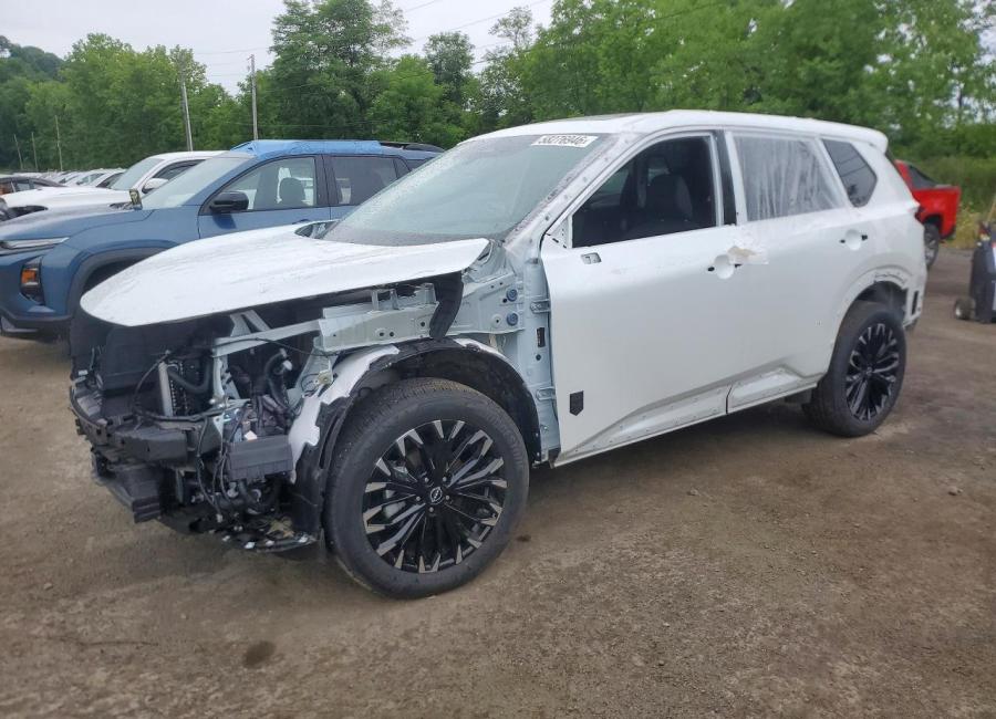 Salvage 2026 Nissan Rogue Dark Armor in White