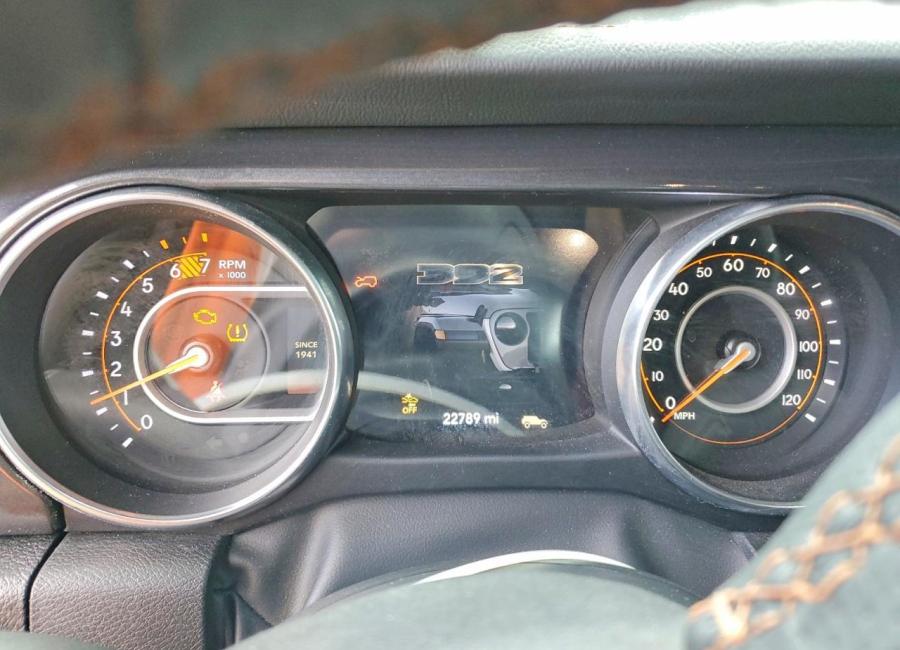 Salvage 2023 Jeep Wrangler Rubicon 392 in Black