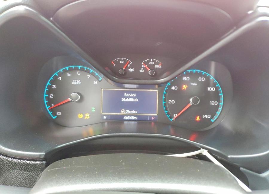 Salvage 2019 Chevrolet Colorado Z71 in Red