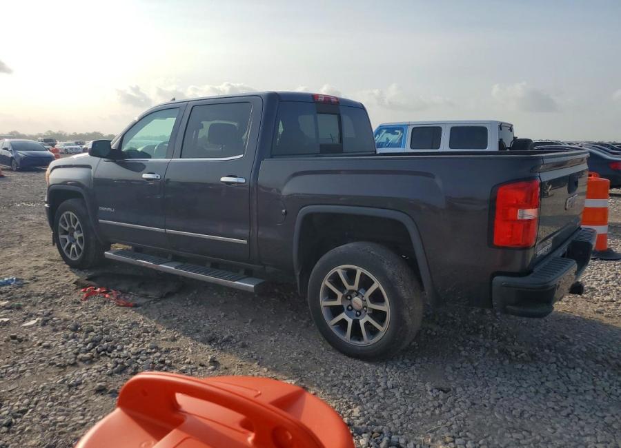 Salvage 2015 Gmc Sierra Denali in Gray