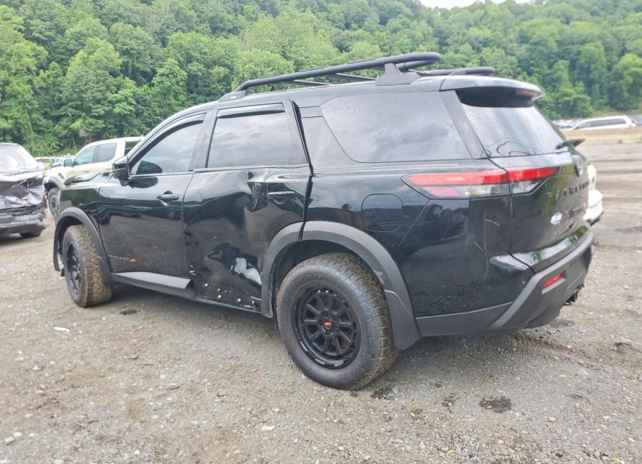 Salvage 2025 Nissan Pathfinder Rock Creek in Black