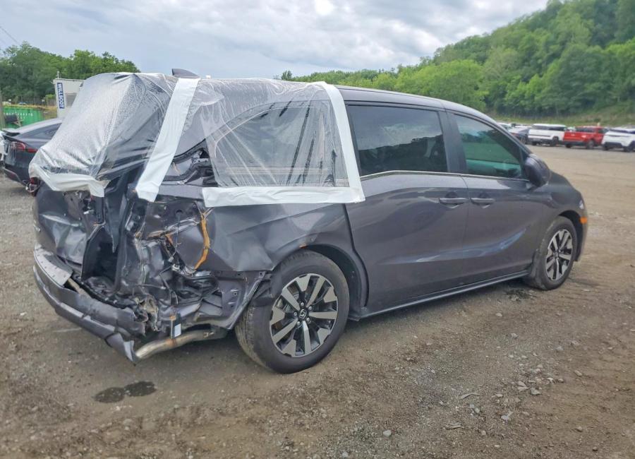 Salvage 2026 Honda Odyssey Exl in Gray