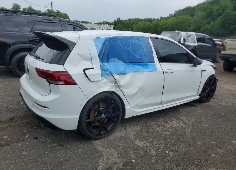 Salvage 2023 Volkswagen Golf R 20th Anniversary in White