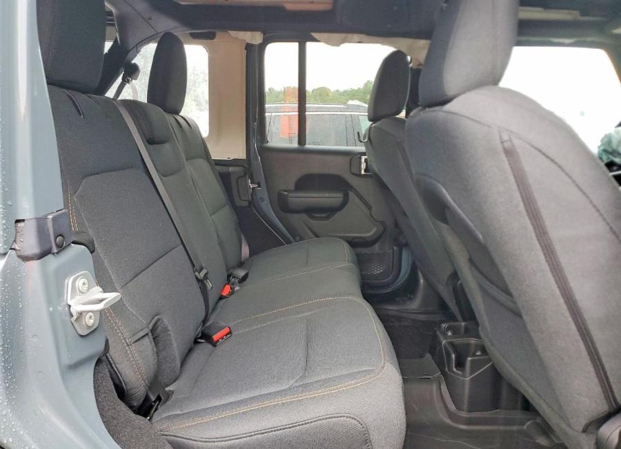Salvage 2025 Jeep Wrangler  in Gray