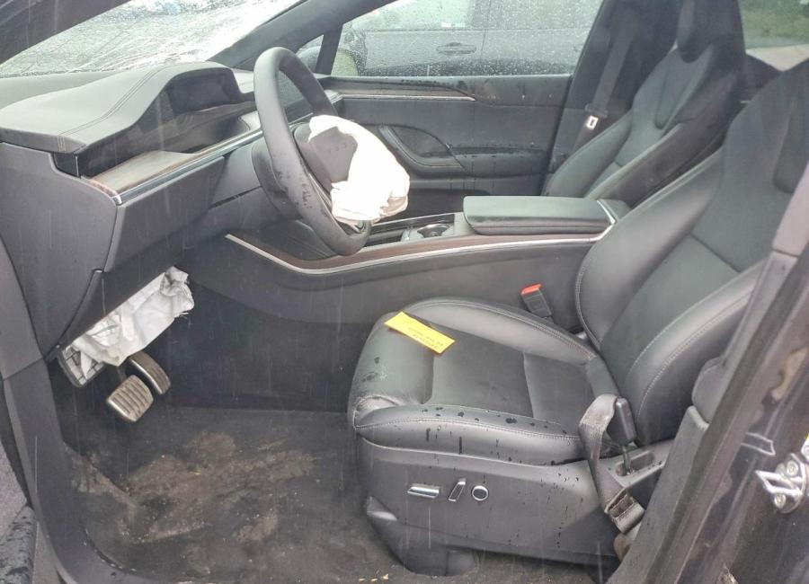 Salvage 2024 Tesla Model X  in Gray