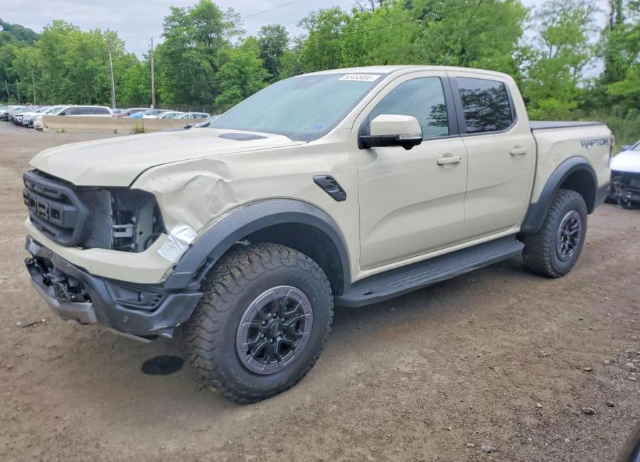 Salvage 2025 Ford Ranger Raptor in Beige