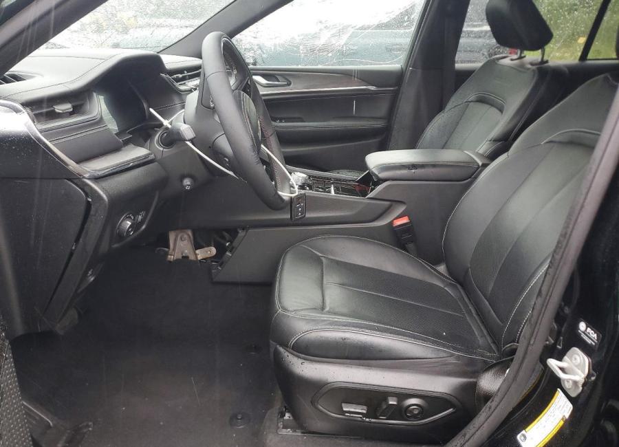 Salvage 2023 Jeep Grand Cherokee Overland in Black