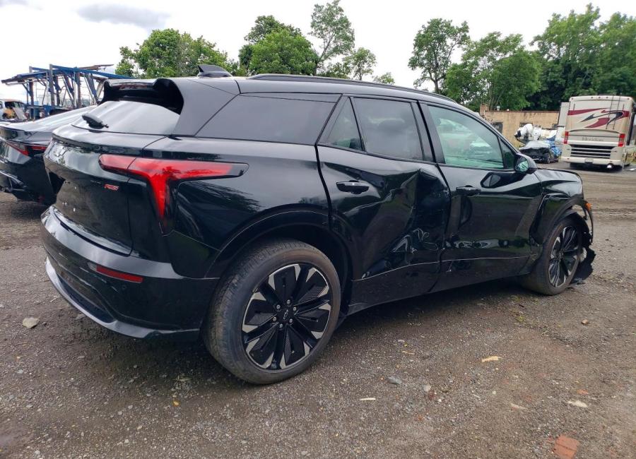 Salvage 2024 Chevrolet Blazer Rs in Black