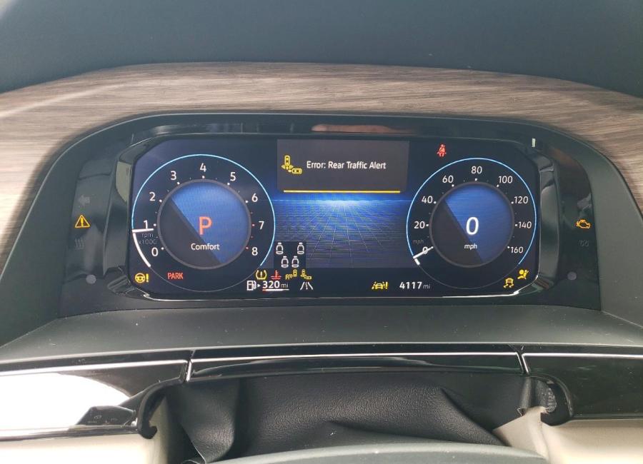 Salvage 2025 Volkswagen Atlas Sel Premium R-line in Blue