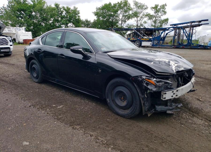 Salvage 2025 Lexus Is 350 F Sport Design in Black