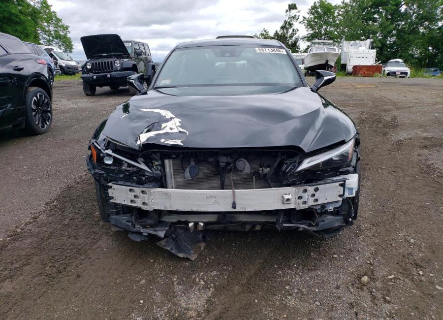 Salvage 2025 Lexus Is 350 F Sport Design in Black