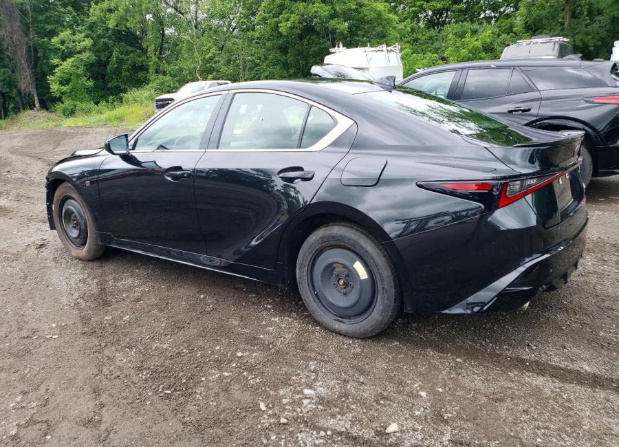 Salvage 2025 Lexus Is 350 F Sport Design in Black