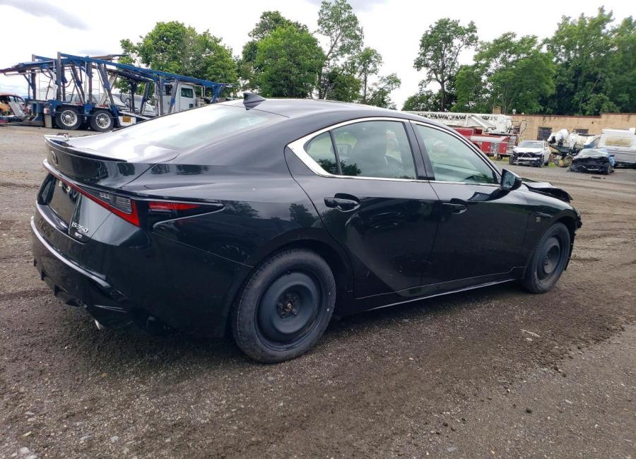 Salvage 2025 Lexus Is 350 F Sport Design in Black