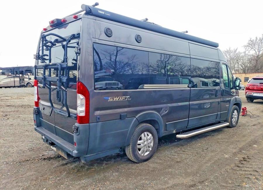 Salvage 2021 Jayco Swift Li in Gray