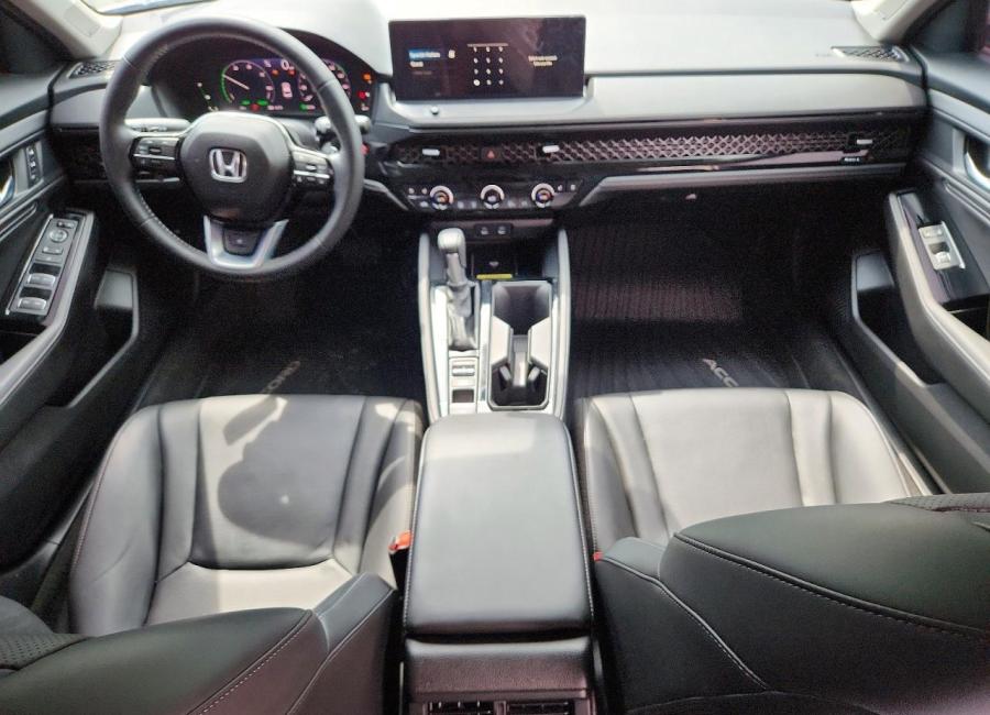 Salvage 2025 Honda Accord Touring Hybrid in White