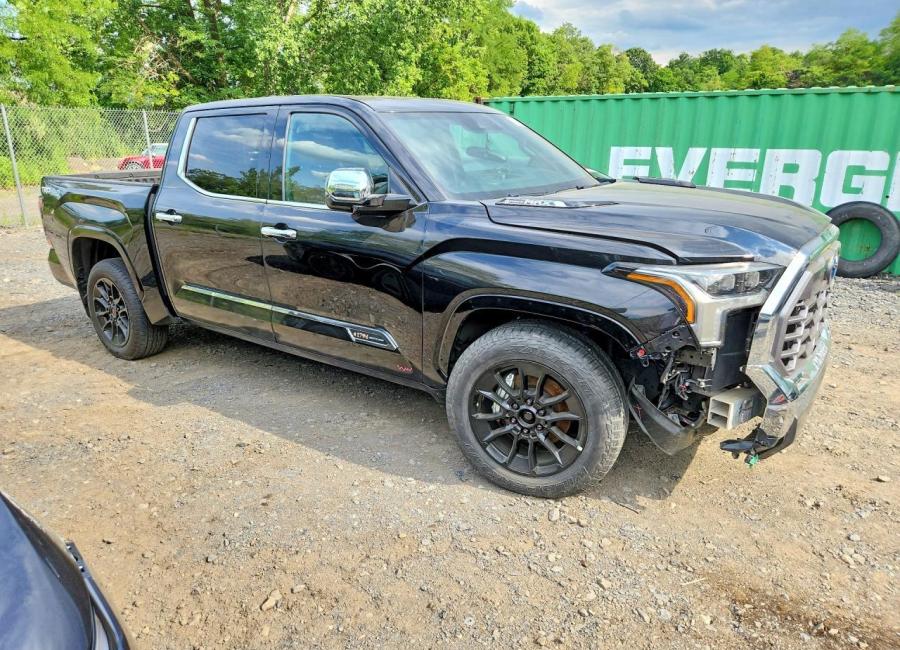 Salvage 2024 Toyota Tundra 1794 Edition Hv in Black