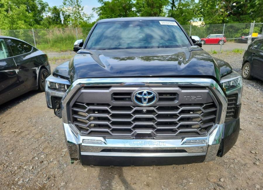 Salvage 2024 Toyota Tundra 1794 Edition Hv in Black