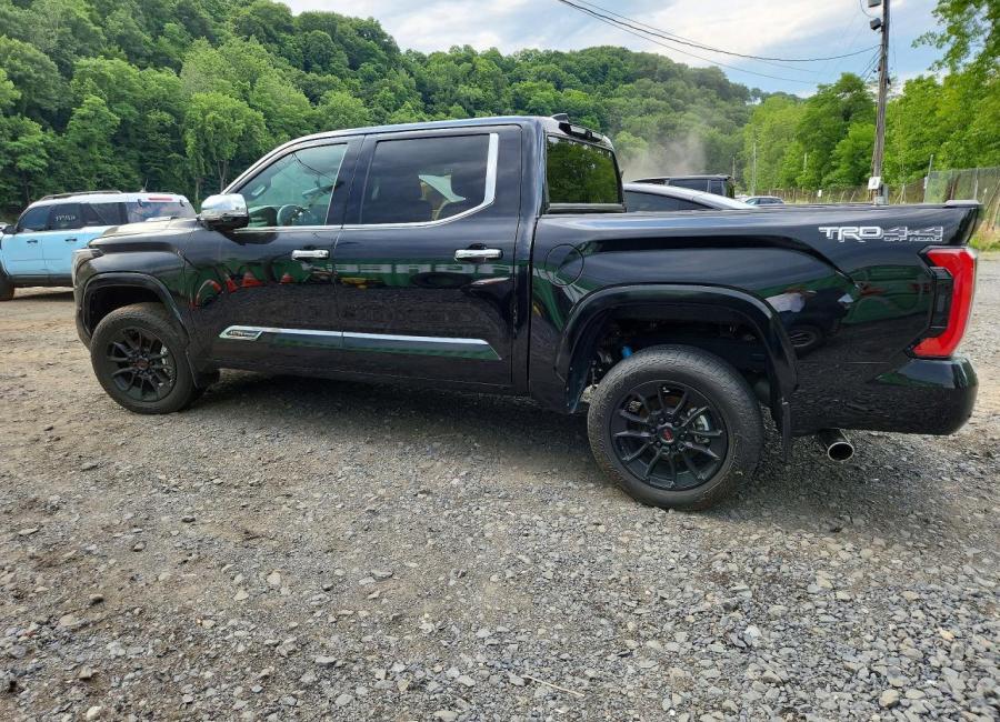 Salvage 2024 Toyota Tundra 1794 Edition Hv in Black