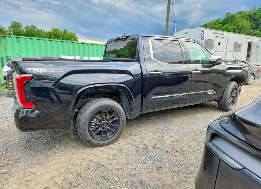 Salvage 2024 Toyota Tundra 1794 Edition Hv in Black