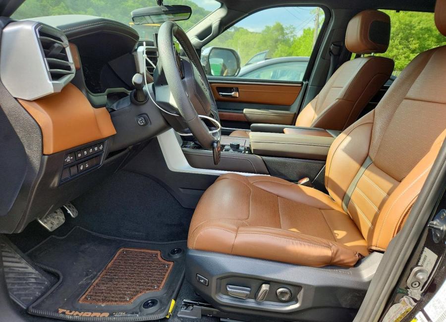 Salvage 2024 Toyota Tundra 1794 Edition Hv in Black