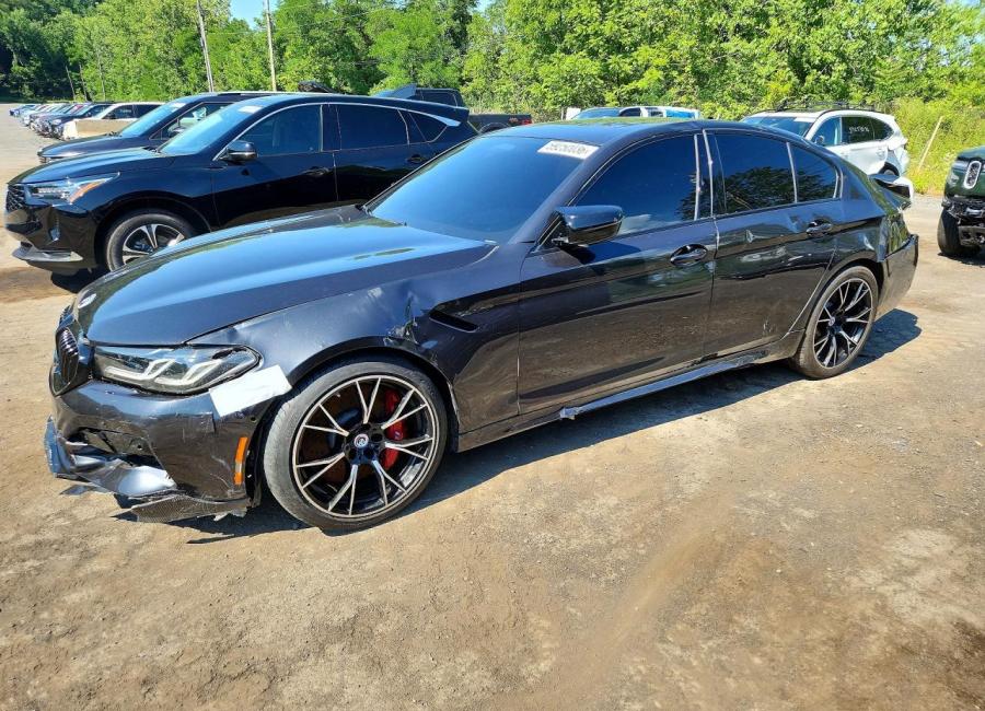 Salvage 2023 Bmw M5 Competiton in Black