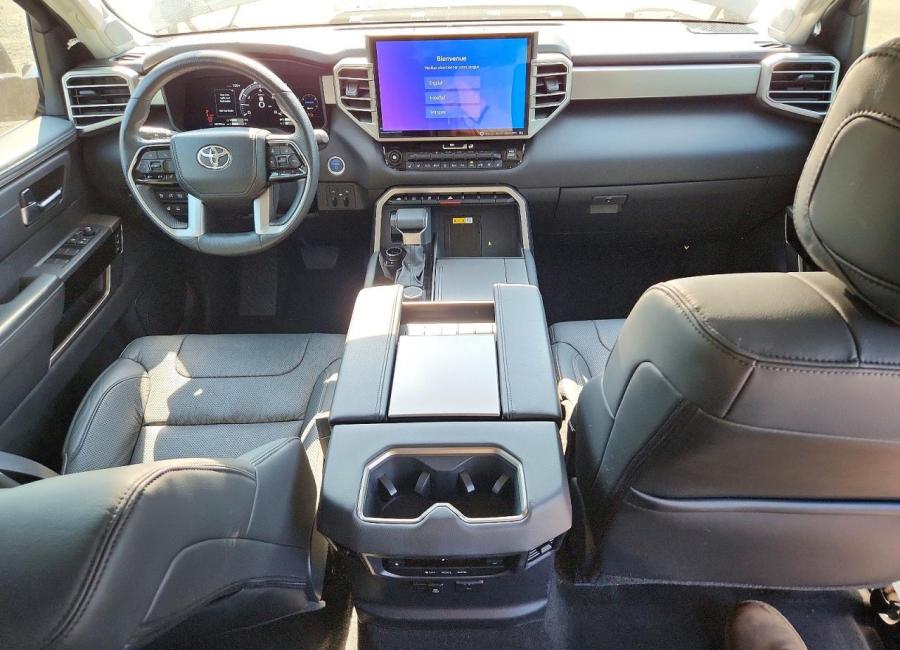 Salvage 2024 Toyota Sequoia 4wd Hybrid 4d Limited in Black