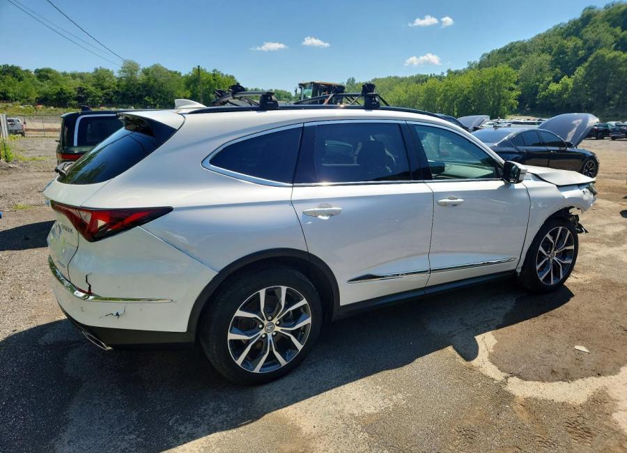 Salvage 2023 Acura Mdx Technology Awd in White