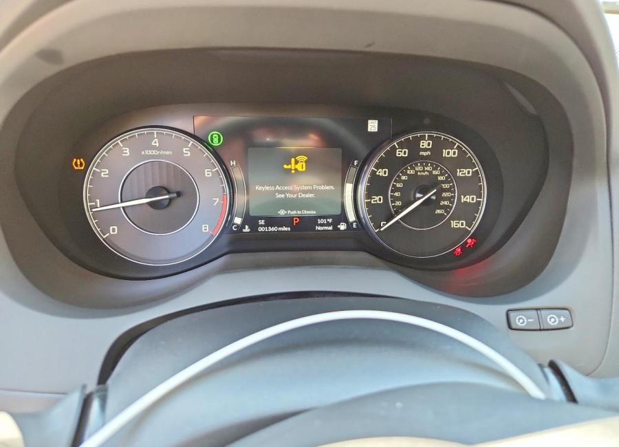 Salvage 2026 Acura Rdx Technology in Black