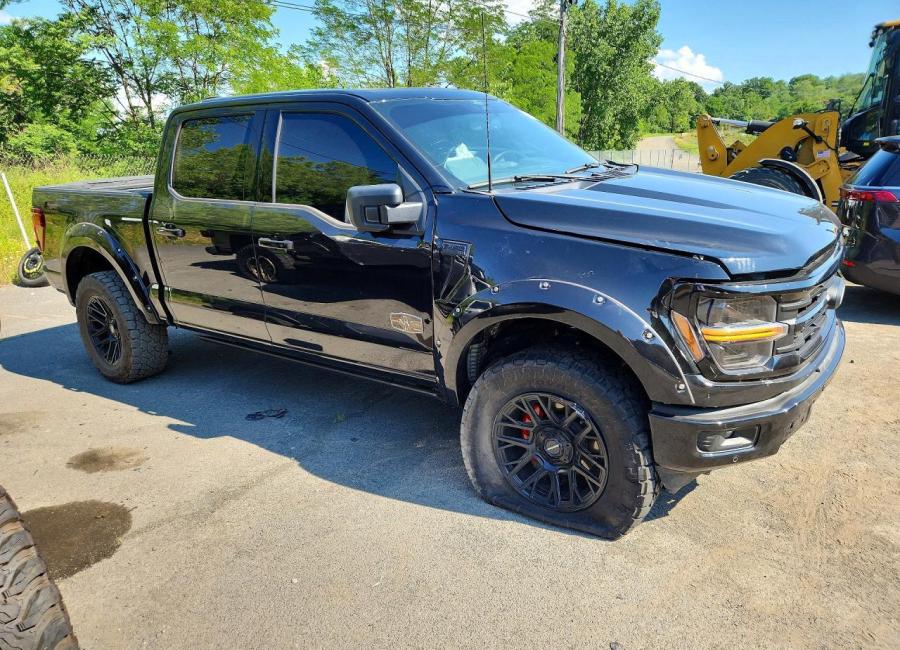 Salvage 2024 Ford F150 Dead Wood in Black