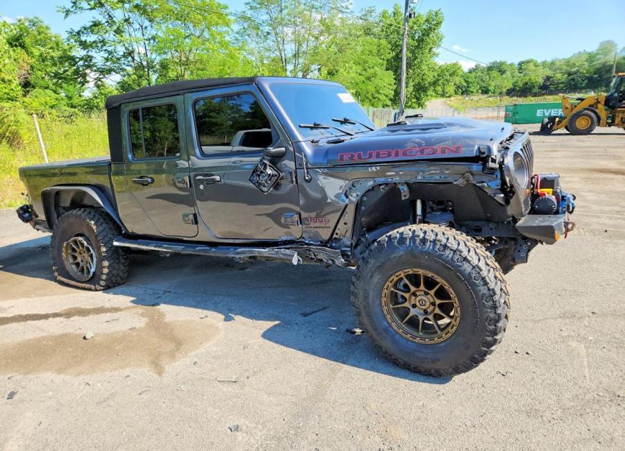 Salvage 2023 Jeep Gladiator Rubicon in Gray