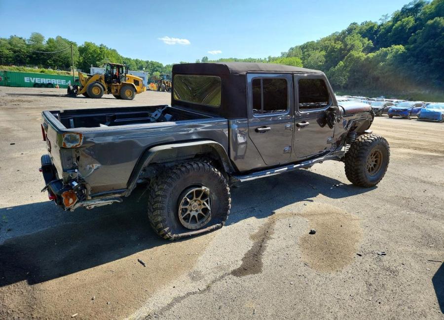 Salvage 2023 Jeep Gladiator Rubicon in Gray