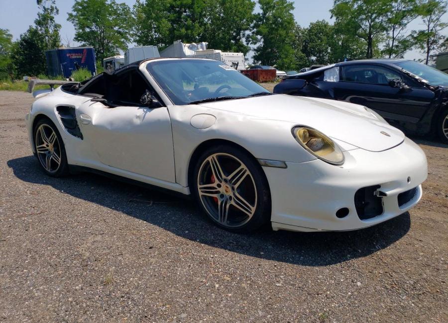 Salvage 2008 Porsche 911 Turbo in White