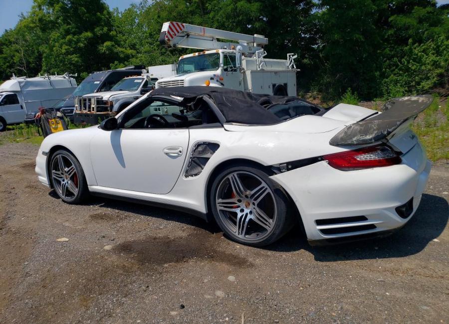 Salvage 2008 Porsche 911 Turbo in White