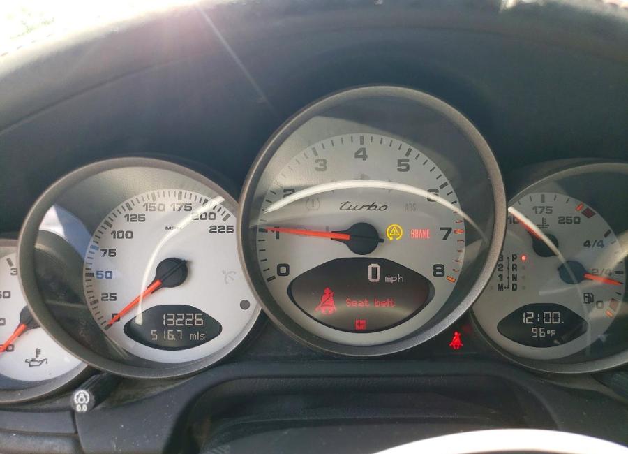 Salvage 2008 Porsche 911 Turbo in White