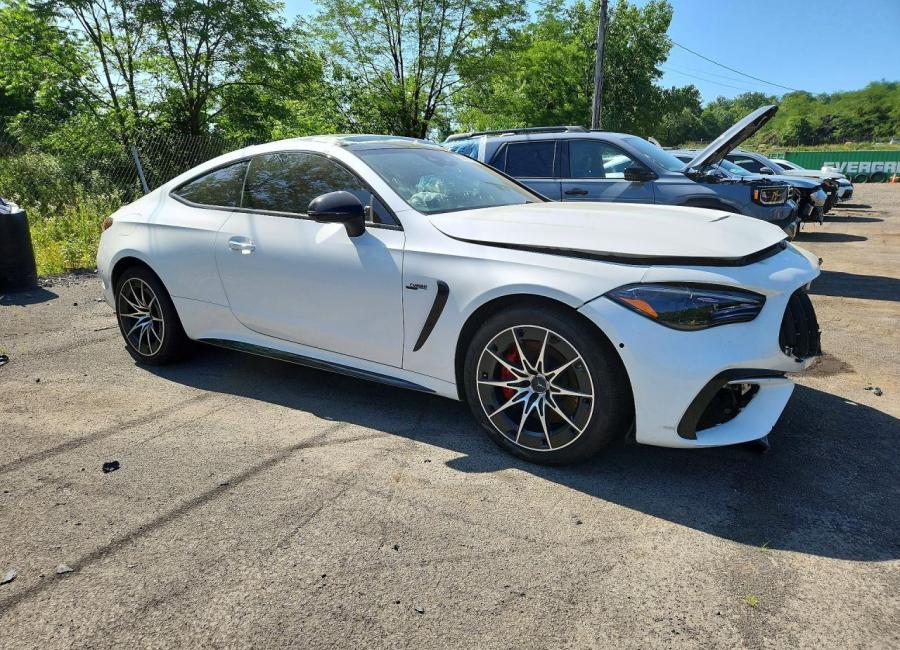 Salvage 2026 Mercedes-benz Cle 53 Amg 4matic in White